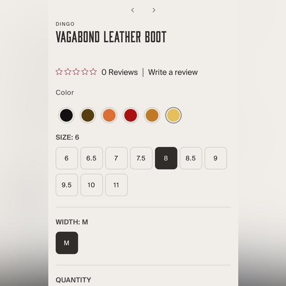 Campus banana boots dingo vagabond free people. With Box. size 8 - Picture 10 of 11